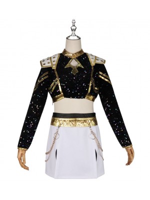 Simil Korean Pop Coreano Performance Hunter Vestito Completo Zoe DEMON0153